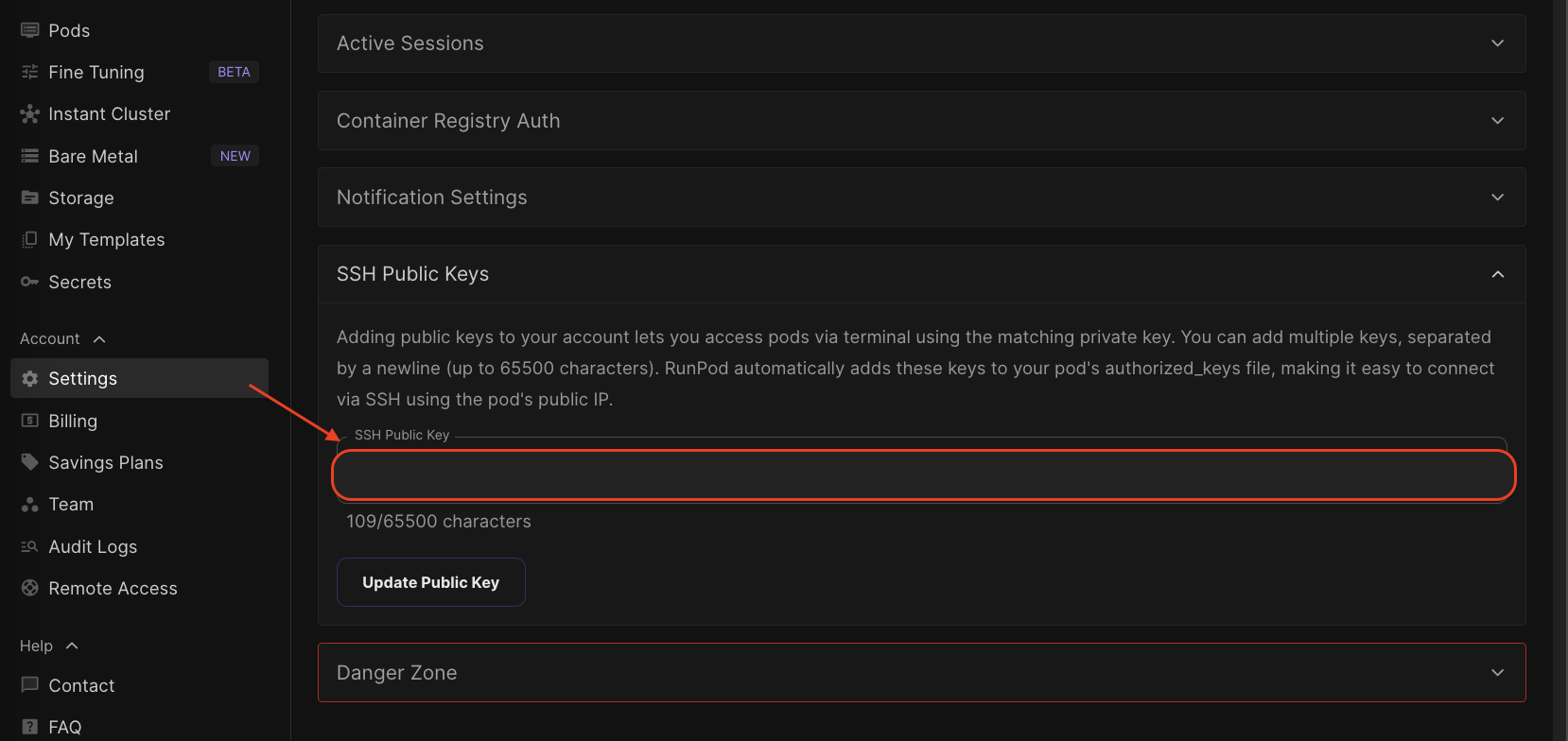ssh-key-recognize